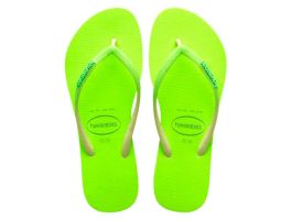 Havaianas Slim Glitter Neon (33-40) - Lima 0904