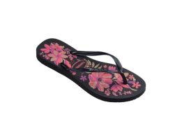 Havaianas Slim Organic (35-40) - Preto Cinza Ouro 2718