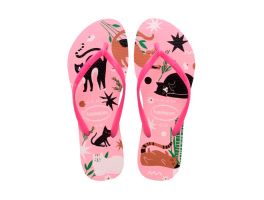 Havaianas Slim Pets (35/36) - Rosa Glow 9321