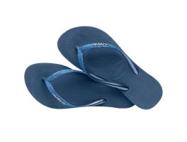 Havaianas Slim Sparkle II (Apenas nº 33/34) - Azul Índigo 0089 