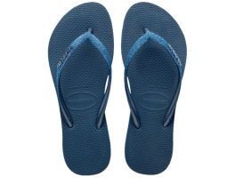 Havaianas Slim Sparkle II (33/34) - Azul Índigo 0089
