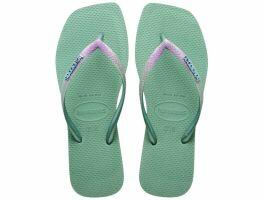 Havaianas Slim Square Glitter (36/35) - Argila 1809 