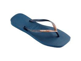 Havaianas Slim Square Glitter (33/34) - Azul Indigo 0089
