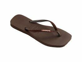 Havaianas Slim Square Glitter (37/38) - Café 0727 