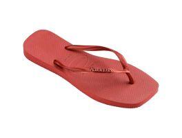 Havaianas Slim Square Logo Metallic (33/34) - Amaranto 9339 