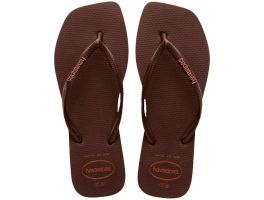 Havaianas Slim Square Logo Pop-Up (41-42) -  Café 0727