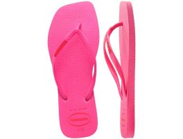 Havaianas Slim Square Logo Pop-up (33-40) - Rosa Flux 5784 