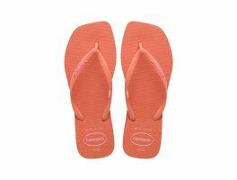 Havaianas Slim Square Logo Pop-up (41/42) -  Rosa Clay 9259