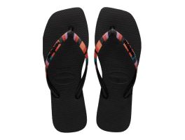 Havaianas Slim Square Patchwork (41/42) - Preto 0090