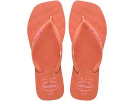 Havaianas Slim Square Logo Pop-up (33-40) - Rosa Clay 9259  