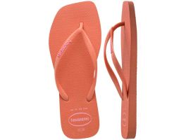 Havaianas Slim Square Logo Pop-up (33-40) - Rosa Clay 9259  