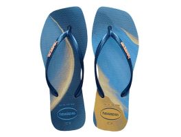 Havaianas Slim Square Trendy (41/42) - Marinho 0555
