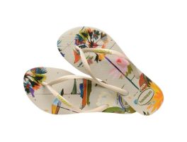 Havaianas Slim Summer Bliss (39/40) - Bege Palha 0121 