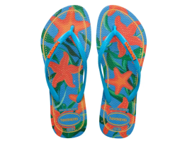 Havaianas Slim Tropical (25-32) - Turquesa 0212 