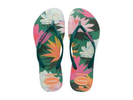 Havaianas Slim Summer Bliss (39/40) - Verde Pantanal 5266 