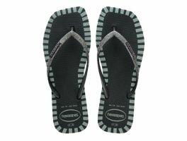 Havaianas Square Glitter Contour (33/34) - Novo Grafite 0074