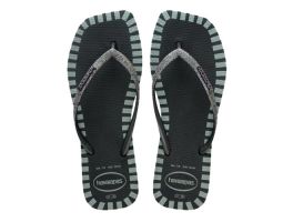 Havaianas Square Glitter Contour (35/36) - Novo Grafite 0074