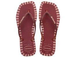 Havaianas Square Glitter Contour (33-40) - Amaranto 9339 