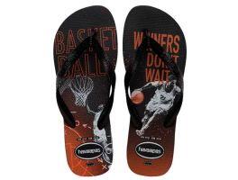 Havaianas Top Athletic (41/42) - Preto Laranja Sunset 7618