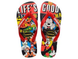Havaianas Top Disney Classics (33-42) - Branco Vermelho Apache 6222 