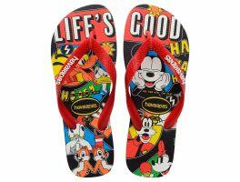 Havaianas Top Disney Classics (33-40) - Branco Vermelho Apache 6222