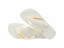 Havaianas Top Logo Metallic (39/40) - Branco 0001