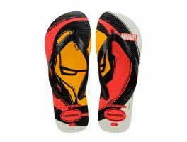 Havaianas Top Marvel Logomania (23-32) - Branco 0001