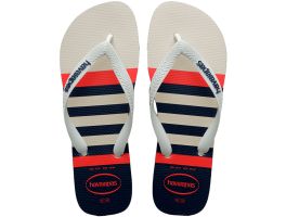 Havaianas Top Nautical (41/42) - Branco Branco Marinho 6349 