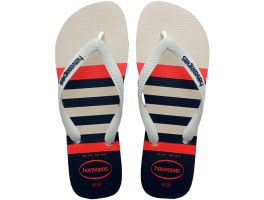 Havaianas Top Nautical (39/40) - Branco Branco Marinho 6349 