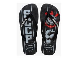 Havaianas Top Times Corinthians (35/36) - Preto 1069