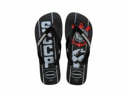 Havaianas Top Times Corinthians (43/44) - Preto 1069