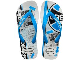 Havaianas Top Times Grêmio (33/34) - Branco 0001 