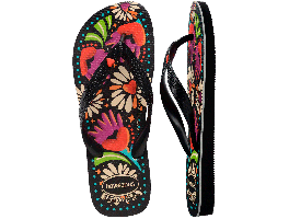 Havaianas Top Beg&ocirc;nia Cora&ccedil;&atilde;o (41/42) - Preto 0090 