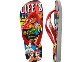 Havaianas Top Disney Classics (43/44) - Branco Vermelho Apache 6222