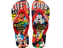 Havaianas Top Disney Classics (37/38) - Branco Vermelho Apache 6222