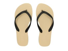 Chinelo Arezzo Brizza Z19035 0006 0001U ( 33-40) - Duo Preto Jelly H11