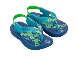 Chinelo Ipanema Anatomica Cute Baby 27438 (19-24) - Azul Verde Br988