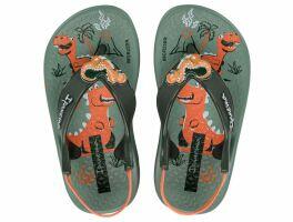 Chinelo Ipanema Anatomica Cute Baby 27438 (19-24) - Verde Laranja Br990