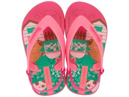 Chinelo Ipanema Baby 25431 (19-24) - Rosa Verde Bq747