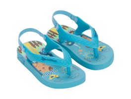 Chinelo Ipanema Baby 25431 (19-24) - Azul Verde Bq752 
