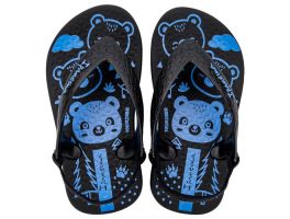 Chinelo Ipanema Classic Baby 27011 (19-24) - Preto Azul Bu090 