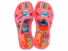 Sandália Ipanema Disney Cute Stitch 27436 (25-33) - Rosa Azul Laranja Br762 