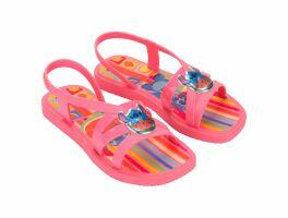Sandália Ipanema Disney Cute Stitch 27436 (25-33) - Rosa Azul Laranja Br762 