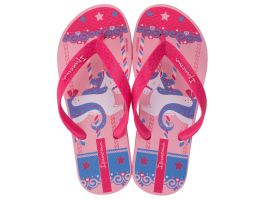Chinelo Ipanema Fantasia 27012 (23-36) - Rosa Azul BJ236 