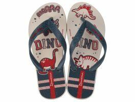 Chinelo Ipanema Fantasia 27012 (23-36) - Bege Azul Vermelho BJ243 