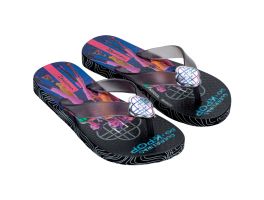 Chinelo Ipanema Guerreiras Do K-Pop 27514 (27-35) - Preto Rosa Roxo By301