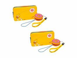 Kit Porta Fone Havaianas/Mini Bag Havaianas Simpsons Amarelo 4 UN 0023
