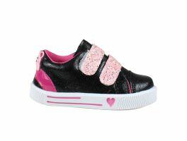 Tênis Linda Ju 2024200 (20-27) - Preto Pink 040