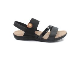 Sandalia Modare 7125.233.23523.96782 Preto Camel 34-40