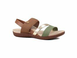 Sandália Modare 7125.233 (34-39) - Camel Verde Dourado 105380 